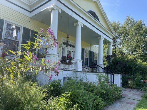 Gorgeous 1838 Greek Revival home in historic Seneca Lake with with lake  access.