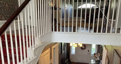 Gorgeous 1838 Greek Revival home in historic Seneca Lake with with lake access.