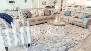 House, 4 Bedrooms | Living room - 030 Casa Del Mar by ACP (Dauphin Island)