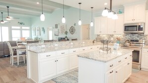 House, 4 Bedrooms | Private kitchen - 030 Casa Del Mar by ACP (Dauphin Island)