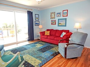 Apartamento, 2 habitaciones | Sala de estar