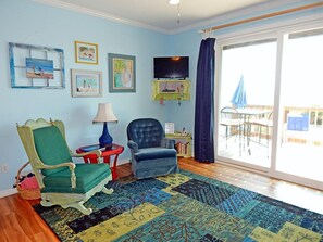 Condo, 2 Bedrooms | Living room - 069 Sandcastle 3F by ACP (Dauphin Island)