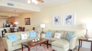 Living room - 407 Holiday Isle 407 by ACP (Dauphin Island)