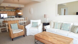 Condo, 2 Bedrooms | Living room - 619 Holiday Isle 619 by ACP (Dauphin Island)