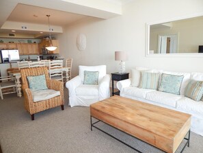 Condo, 2 Bedrooms | Living room - 619 Holiday Isle 619 by ACP (Dauphin Island)
