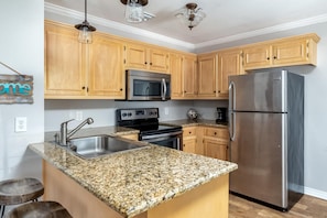 Condo, 2 Bedrooms | Private kitchen - 073 Coastal Cottage by ACP (Dauphin Island)