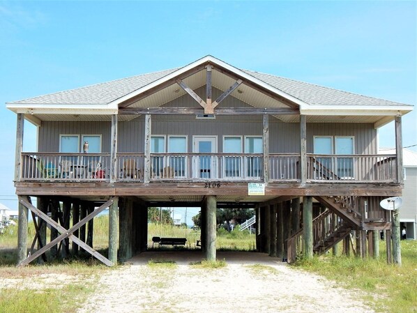 House, 4 Bedrooms | Exterior - 054 Summer Daze by ACP (Dauphin Island)