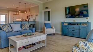 Condo, 4 Bedrooms | Living room - 056 Walking on Sunshine by ACP (Dauphin Island)