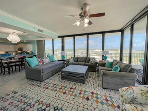 Condo, 3 Bedrooms | Living room - 301 Holiday Isle 301 by ACP (Dauphin Island)