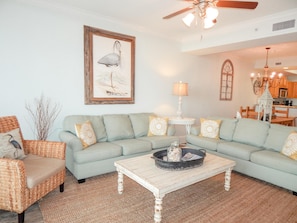 公寓客房, 2 間臥室 | 客廳