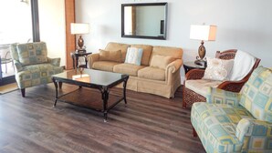 Condo, 3 Bedrooms | Living room - 714 Holiday Isle 714 - Shangri La by ACP (Dauphin Island)