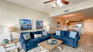 Apartment, 2 Schlafzimmer | Wohnzimmer