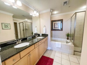 Condo, 2 Bedrooms | Bathroom | Towels - 202 Holiday Isle 202 by ACP (Dauphin Island)