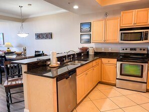 Condo, 2 Bedrooms | Private kitchen - 202 Holiday Isle 202 by ACP (Dauphin Island)