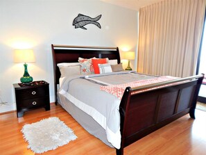 3 habitaciones, decoración personalizada y muebles diferentes 