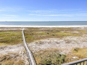 Condo, 2 Bedrooms | Beach | On the beach - 613 Holiday Isle 613 by ACP (Dauphin Island)