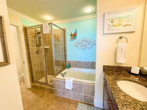 Condo, 2 Bedrooms | Bathroom | Towels - 613 Holiday Isle 613 by ACP (Dauphin Island)