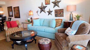 Condo, 2 Bedrooms | Living room - 719 Holiday Isle 719 by ACP (Dauphin Island)