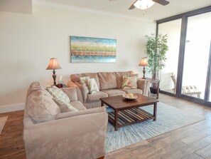 公寓客房, 3 間臥室 | 客廳