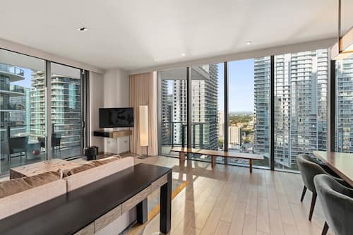Two Bedroom Corner Residence Suite | Vista do quarto