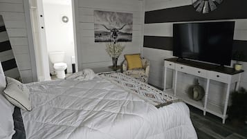 1 sovrum, skrivbord, gratis wi-fi och sängkläder