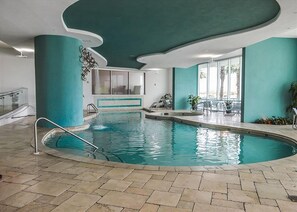 Condo, 3 Bedrooms | Pool | Indoor pool, outdoor pool - Bella Luna 1004 (Orange Beach)