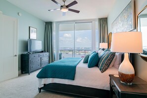 Decoración personalizada, muebles diferentes y ropa de cama