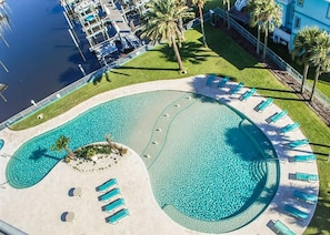 Condo, 2 Bedrooms | Pool | Indoor pool, outdoor pool - Bella Luna 808 (Orange Beach)