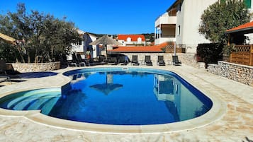 Udendørs pool, opvarmet pool