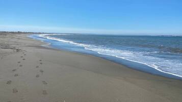 On the beach