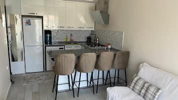 Classic-Apartment | Eigene Küche | Kühlschrank, Ofen, Herdplatte, Reiskocher
