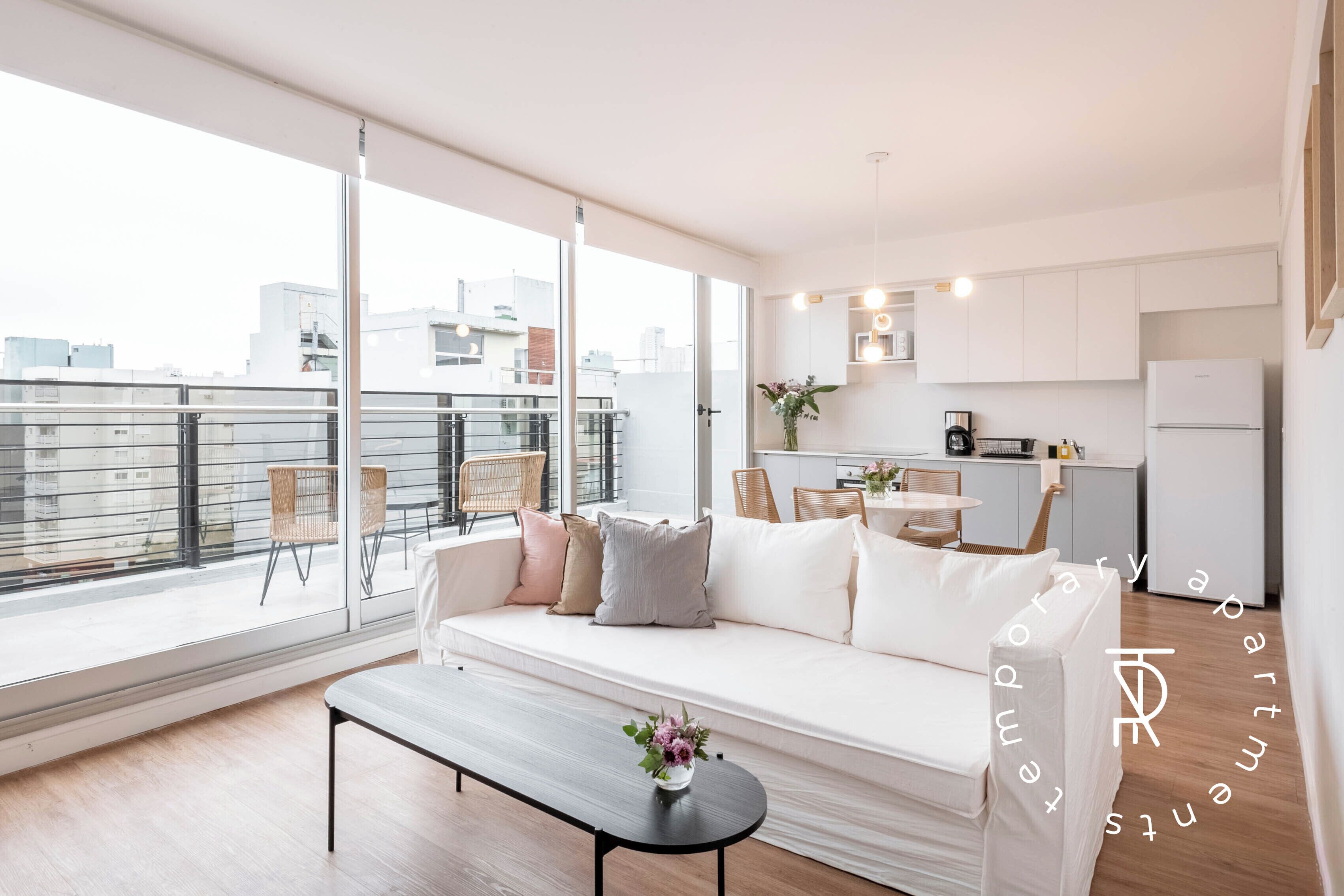 Superior-Apartment | Wohnbereich