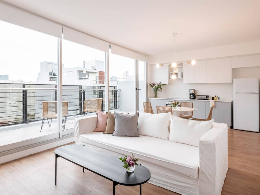 Superior Apartment | Living area | 32-inch flat-screen TV with cable channels, TV