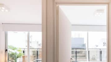 Superior Apartment | Premium bedding, in-room safe, blackout drapes, soundproofing