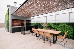 Terrasse sur le toit