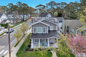 Exterior - Coastal Elegance: Retreat Two Blocks from the Sand (Rehoboth Beach)