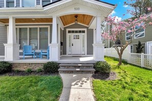 Exterior - Coastal Elegance: Retreat Two Blocks from the Sand (Rehoboth Beach)