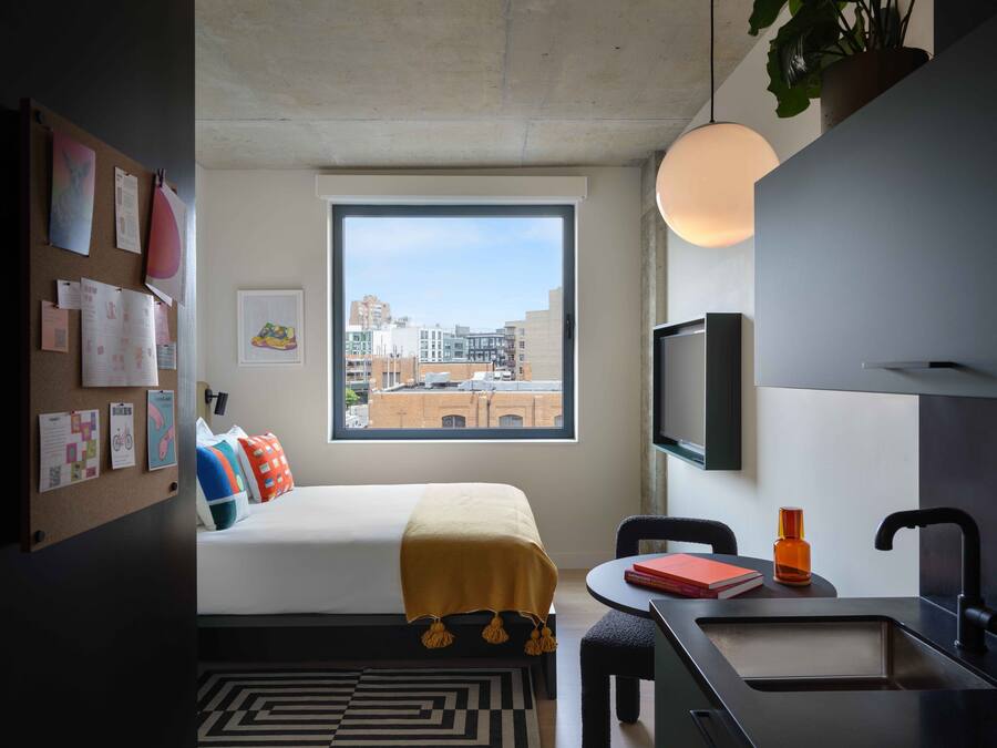 Chambre, 1 grand lit (Niche) | Aire de séjour | Téléviseur connecté, Netflix, Hulu, livres