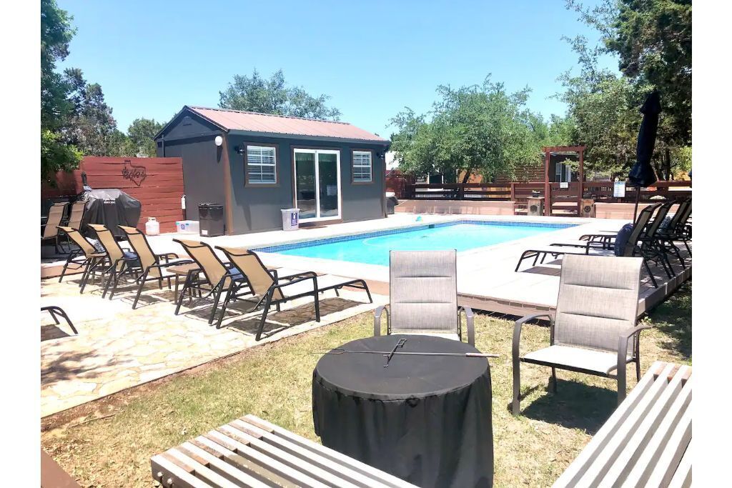 Entire resort! 9 cabins on 3 acres with pool!