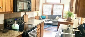 Coyote cabin in 2 acre boutique tiny home resort with pool!