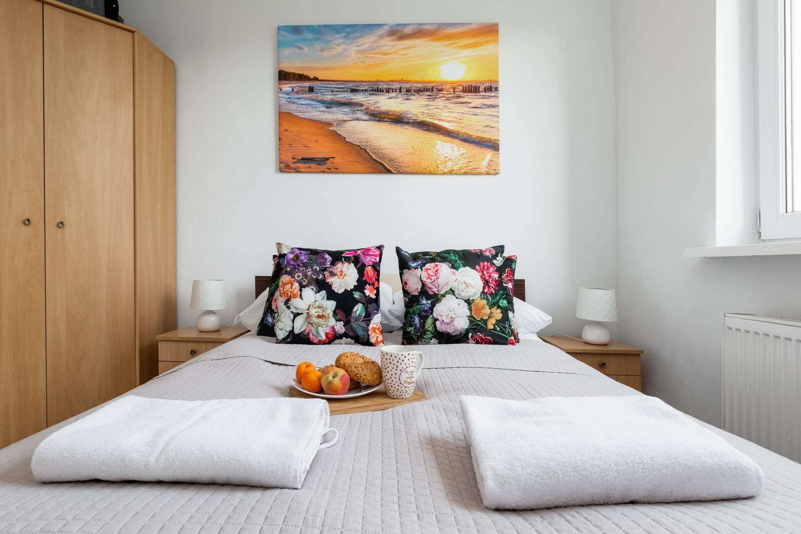 2 bedrooms, iron/ironing board, travel crib, WiFi