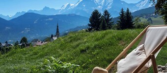 Chalet Fanfoua - family holiday for 9 with Mont Blanc views - OVO Network