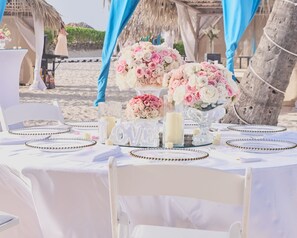 Outdoor wedding area - Villa Blanca Beach Club (Punta Cana)