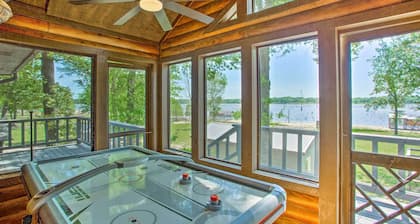 Waterfront Yantis Retreat w/ Deck & Zipline!