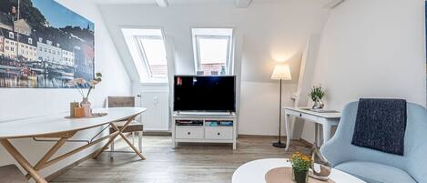 Fernseher, Stereoanlage