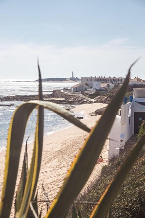 Accommodatie ligt op het strand