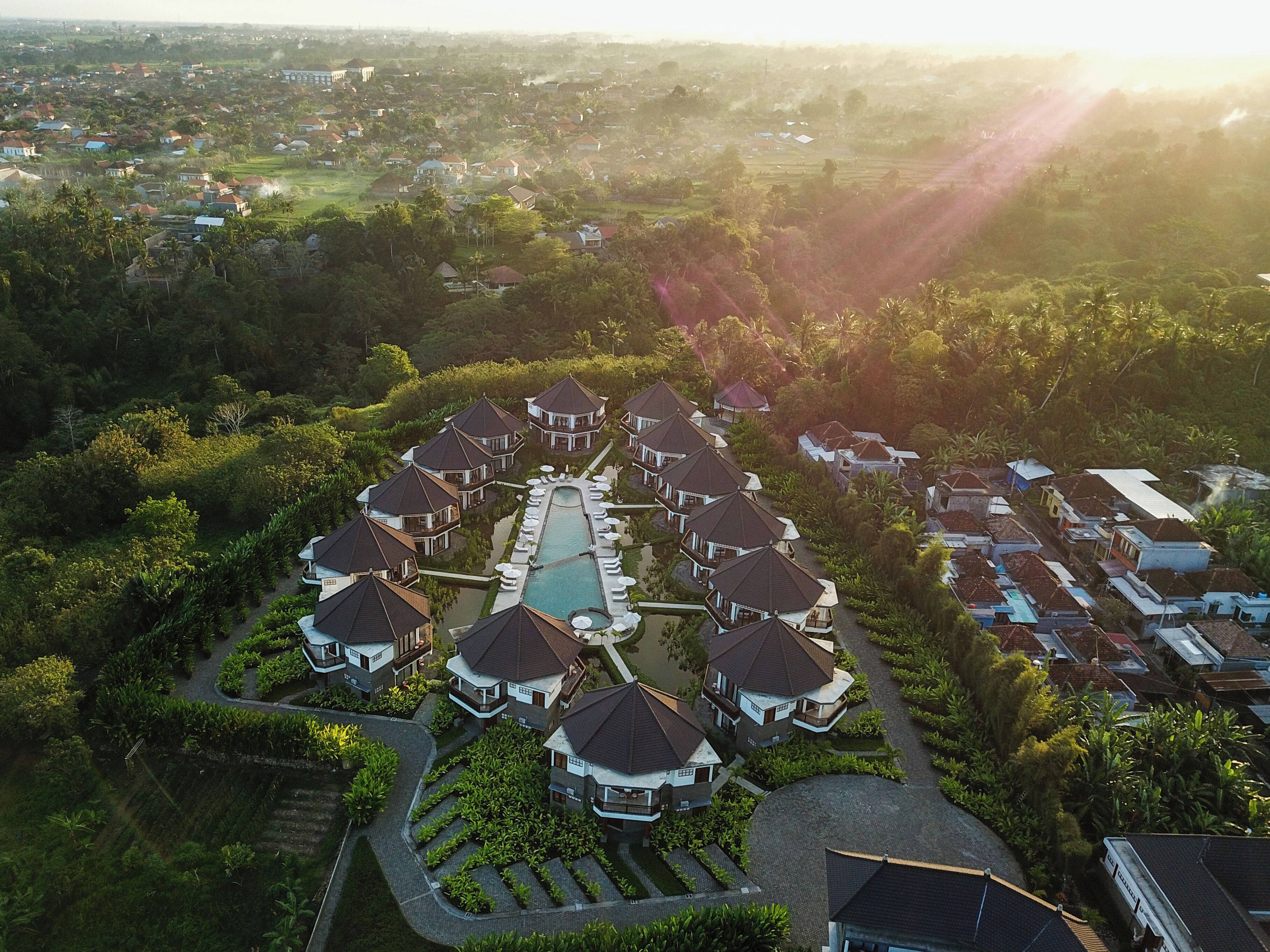 Enceinte de l’hébergement