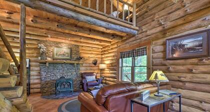 'The Red Pine Cabin' w/ Private Pond & Dock!