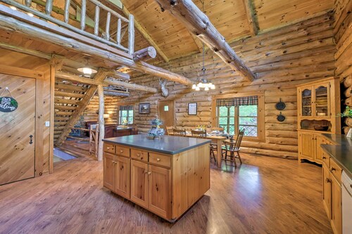 'The Red Pine Cabin' w/ Private Pond & Dock!