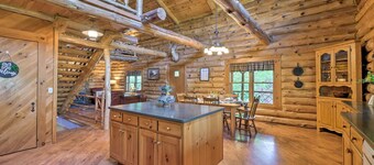 'The Red Pine Cabin' w/ Private Pond & Dock!